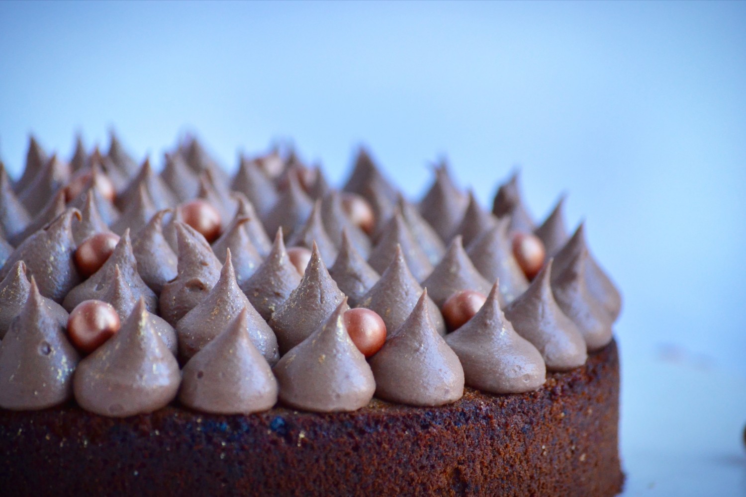 Mazarinkage med chokoladeganache