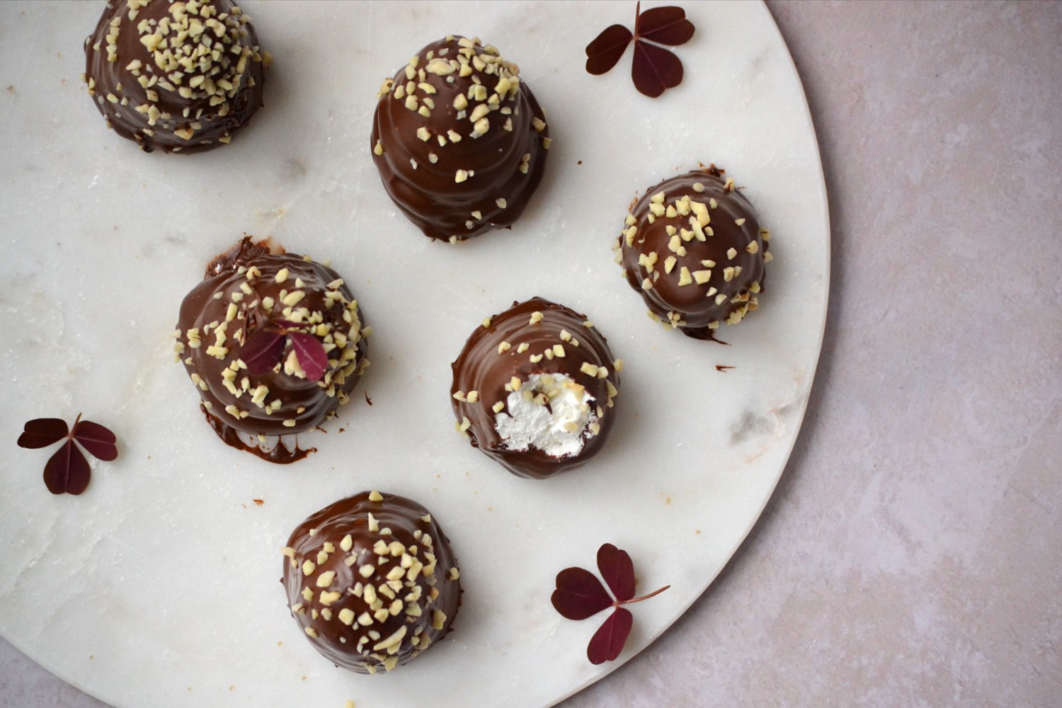 Flødeboller med nutella