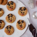 Julecookies med appelsin og hvid chokolade