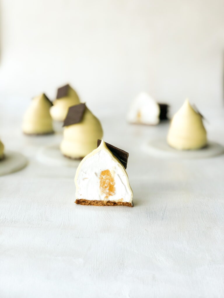 flødeboller med æble