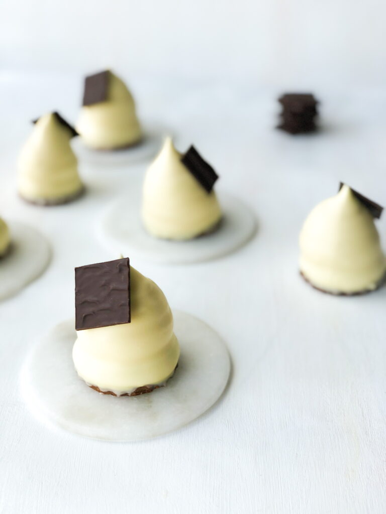 flødeboller med æble